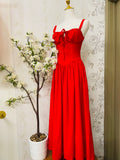 Strap corset midi dress