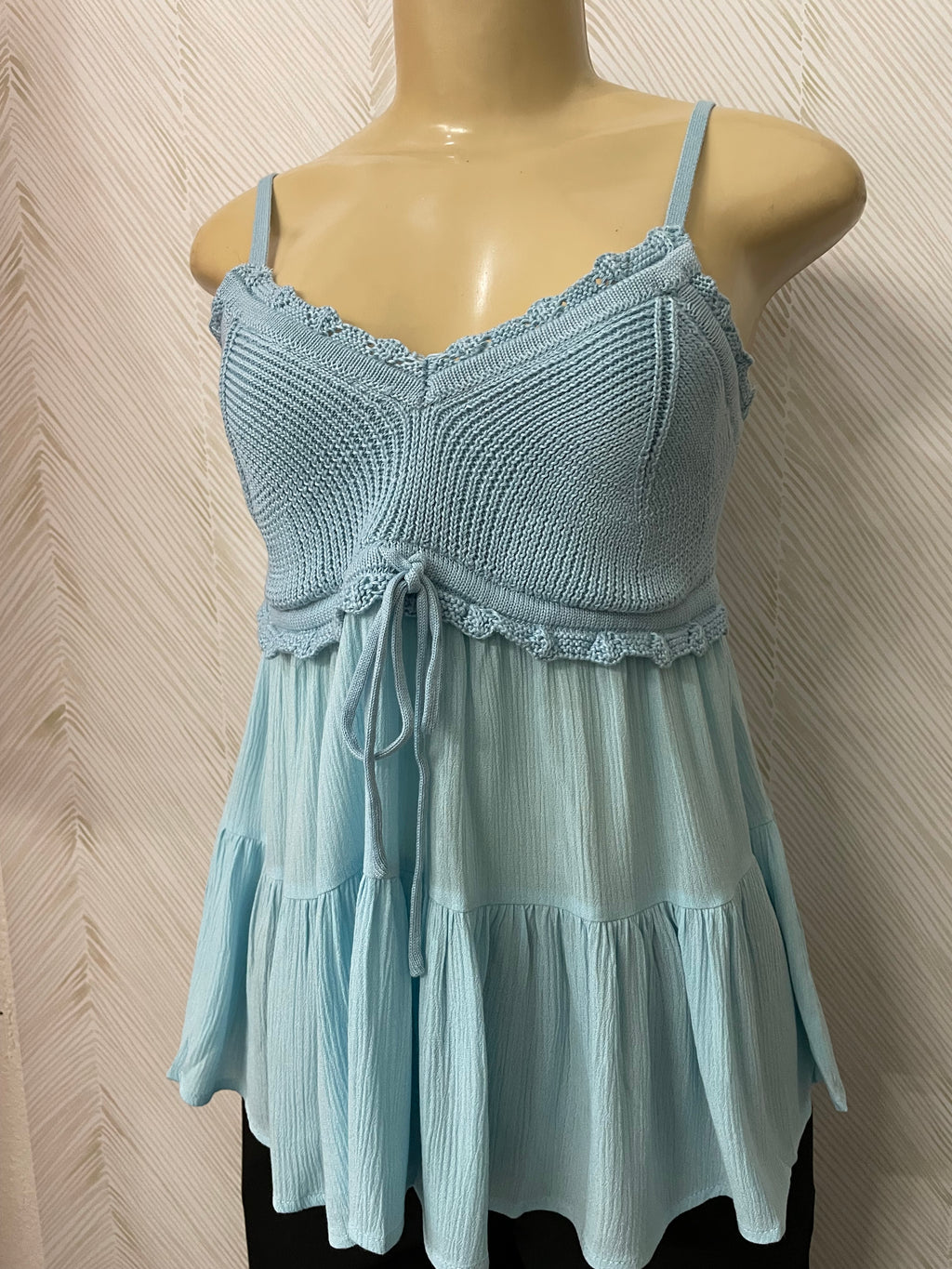 Crochet cami top