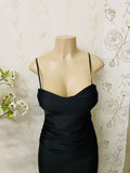 Spaghetti strap black dress