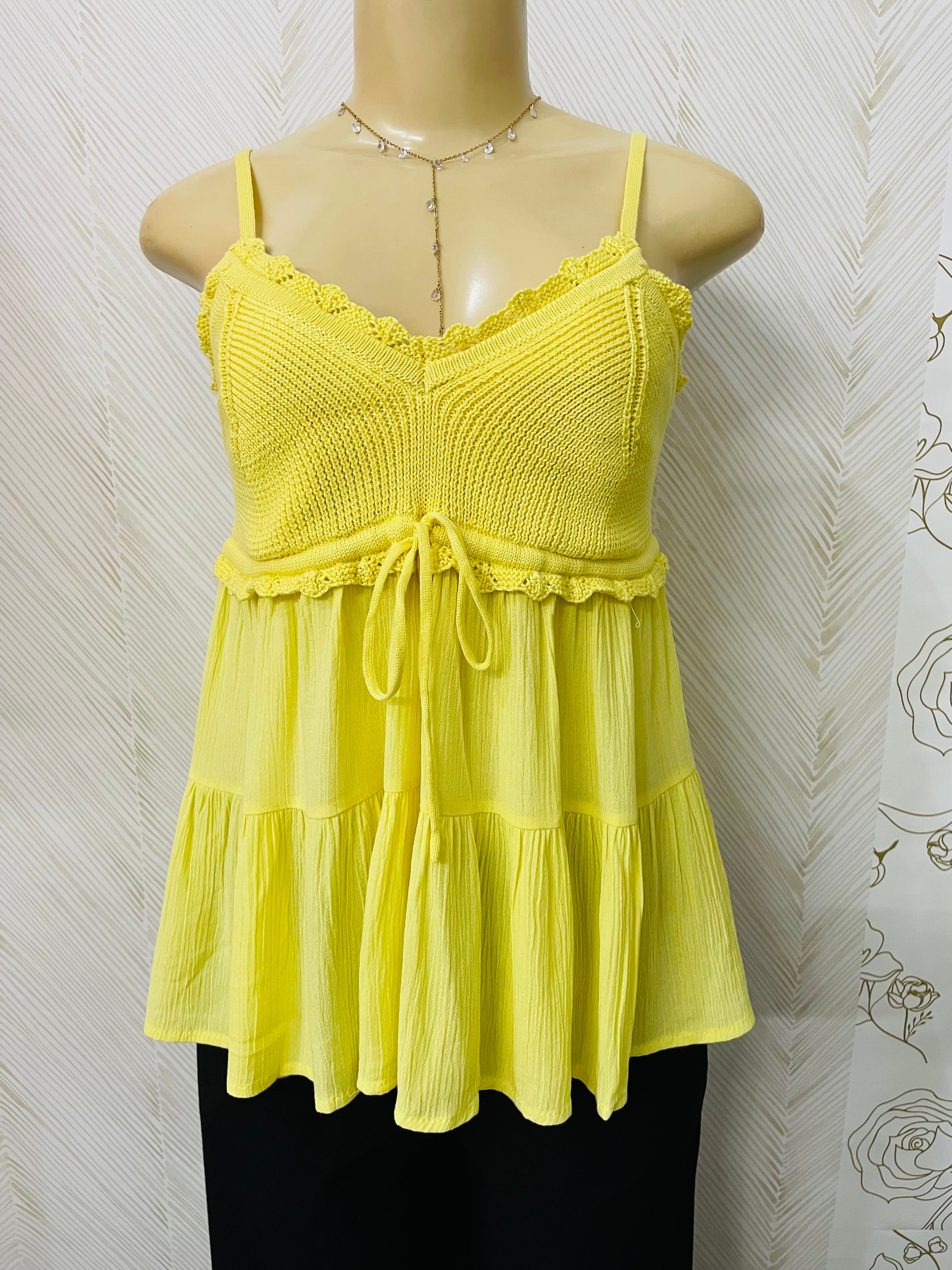 Crochet cami top