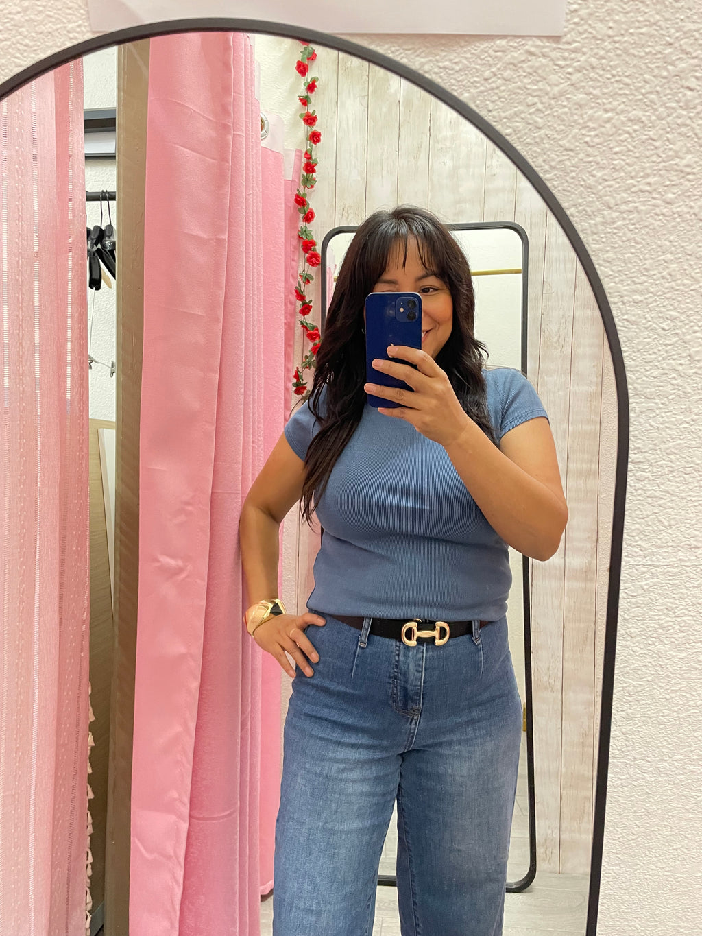 Boat neck basic top