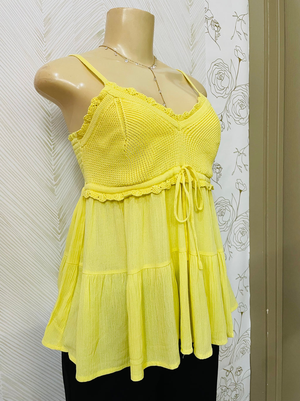 Crochet cami top